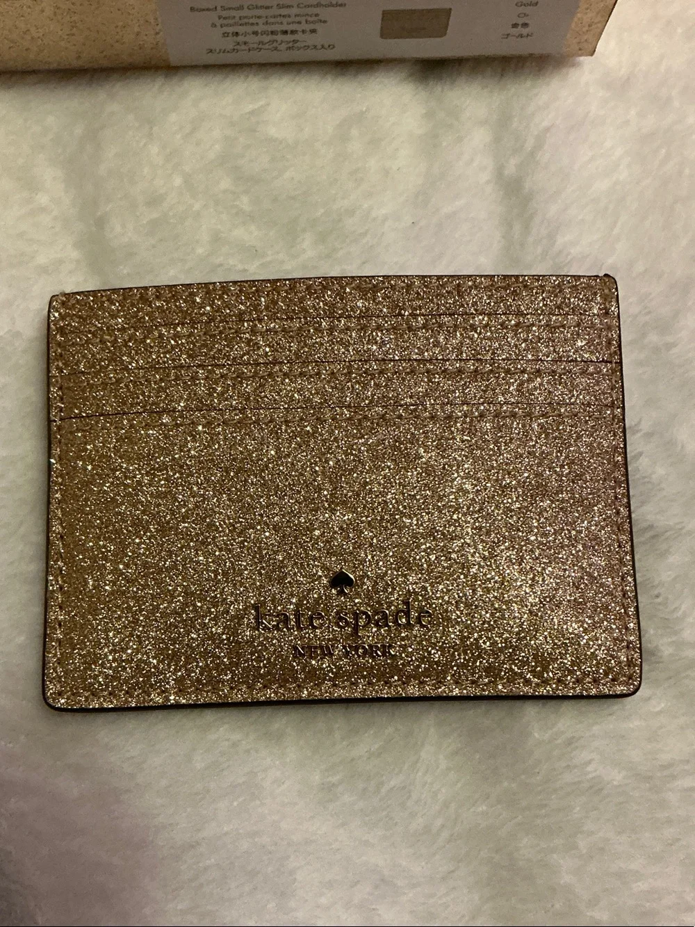kate spade compact glitter